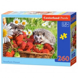 Puzzle Dessert Fraise, Puzzle 260 Teiles