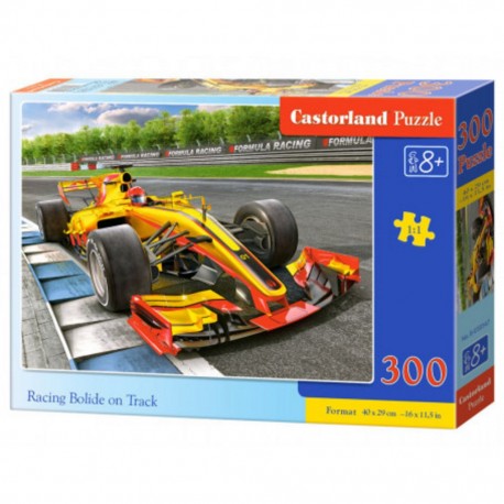 Puzzle Bolide de course sur piste, Puzzle 300 couleurs