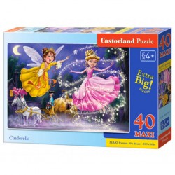 Puzzle Cendrillon, Puzzle 40 couleurs maxi