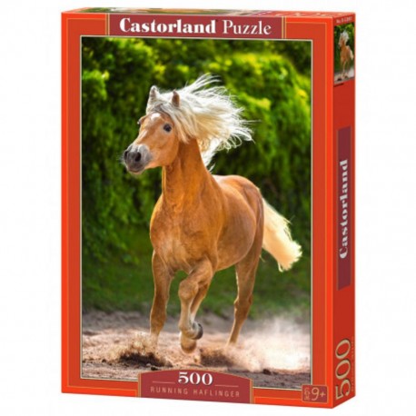 Puzzle Running Haflinger, Puzzle 500 Teile