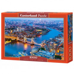 Puzzle Vue aérienne de Londres, Puzzle 1000 Teile