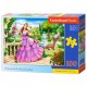 Puzzle Princesse au jardin royal, Puzzle 100 couleurs