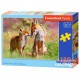 Puzzle Little Fox et sa maman, puzzle 120 pièces