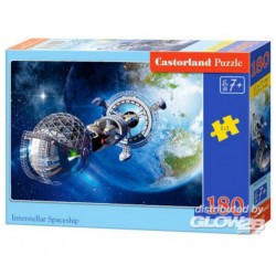 Puzzle Interstellar Spaceship, puzzle 180 parties