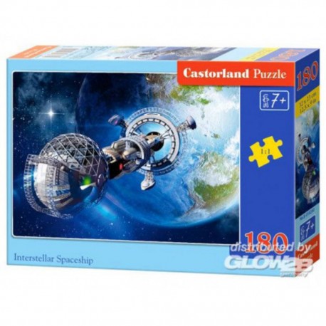 Puzzle Interstellar Spaceship, puzzle 180 parties