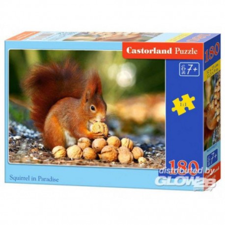 Puzzle Squirrel in Paradise, puzzle 180 pièces