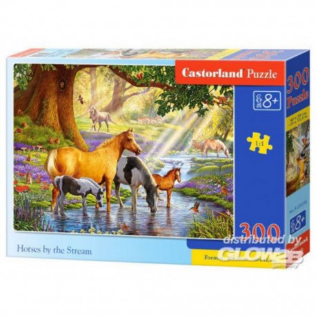 Puzzle Horses by the Stream, puzzle 300 parties