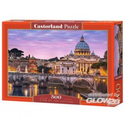 Puzzle Vue du Vatican, casse 500 pièces