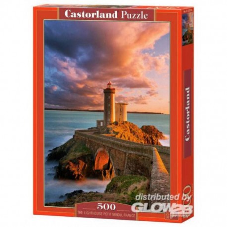 Puzzle Le phare Petit Minou, en France, lance 500 morceaux