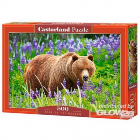 Puzzle Bear on the Meadow, puzzle 500 pièces