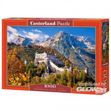 Puzzle Château de Hohenwerfen, Autriche, Puzzle 1000