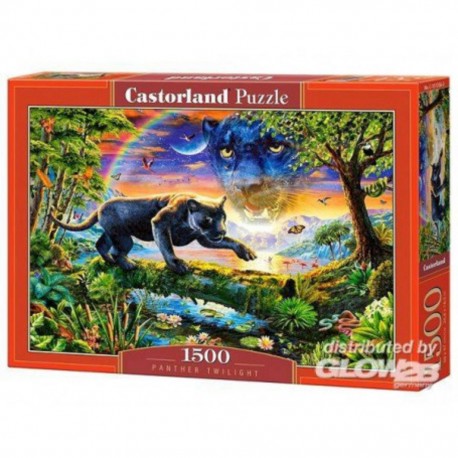 Puzzle Panther Twilight, Puzzle 1500 pièces