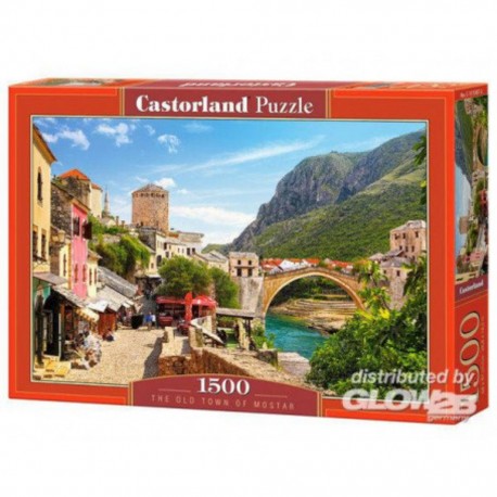 Puzzle La vieille ville de Mostar, puzzle 1500 parties