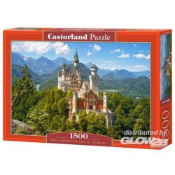 Puzzle Vue du château de Neuschwanstein, Allemagne