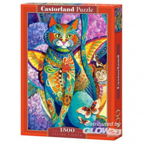 Puzzle Feline Fiesta, puzzle 1500 parties