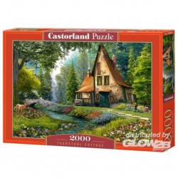 Puzzle Toadstool Cottage, Puzzle 2000 parties