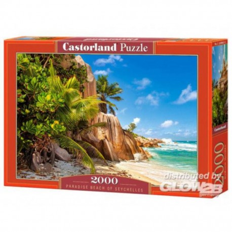 Puzzle Paradise Beach of Seychelles, Puzzle 2000 parties