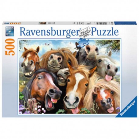 Puzzle Selfie de chevaux