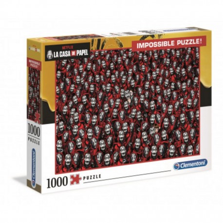 Puzzle La Casa de Papel - 1000 pièces Impossible (Ax2)