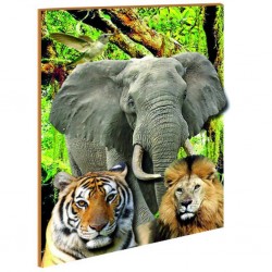 Puzzle 3d Puzzle 3D - 48 pieces - les animaux