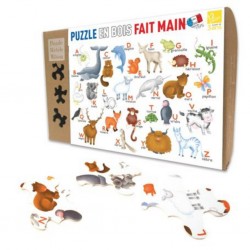 Puzzle L ALPHABET DES ANIMAUX