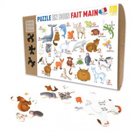 Puzzle L ALPHABET DES ANIMAUX