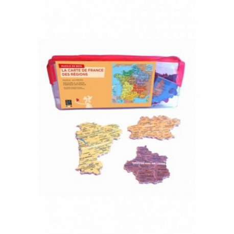 Puzzle CARTE DE FRANCE REGIONS