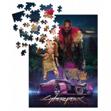 Puzzle Cyberpunk 2077 Puzzle Neokitsch