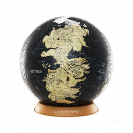 Puzzle 3d Le Trône de fer puzzle 3D Globe Unknown World (540 pièces)