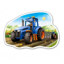 Puzzle Tracteur au travail