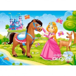 Puzzle Princesse et son ami, Puzzle 60 parties