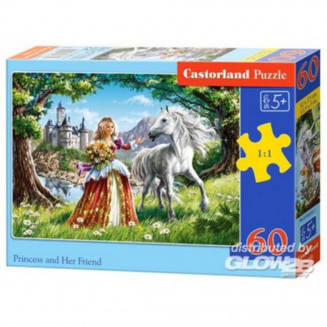 Puzzle Princesse et son ami