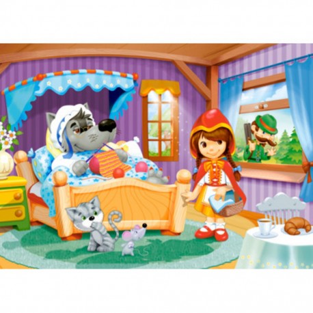 Puzzle Little Red Riding Hood, puzzle 60 pièces