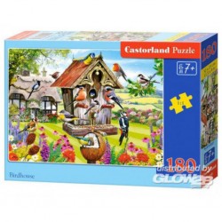 Puzzle Birdhouse, puzzle 180 parties