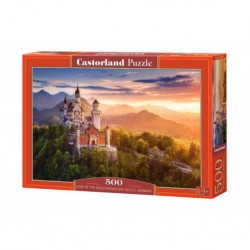 Puzzle Vue du château de Neuschwanstein, Allemagne