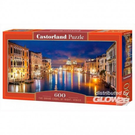 Puzzle Le Grand Canal par nuit, Venise, Puzzle 600 parties