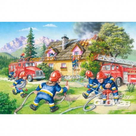 Puzzle Fira brigade, puzzle 40 pièces maxi