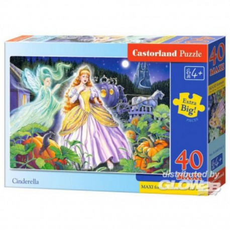 Puzzle Cendrillon, Puzzle 40 pièces maxi