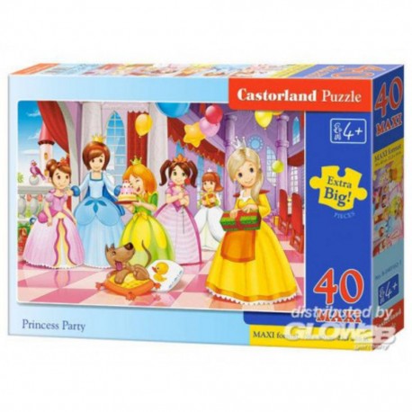 Puzzle Princess Party, Puzzle 40 pièces maxi