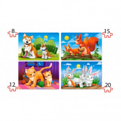 Puzzle Beaux animaux