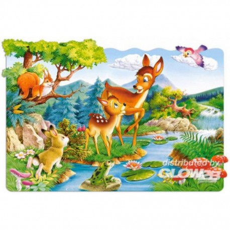 Puzzle Little Deers, Puzzle 20 pièces maxi