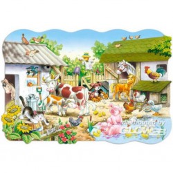 Puzzle Ferme, Puzzle 20 pièces maxi