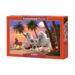 Puzzle Chevaux blancs