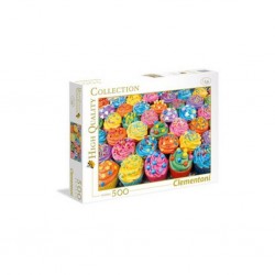 Puzzle Colorful Cupcakes