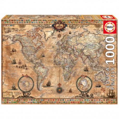 Puzzle Mappemonde