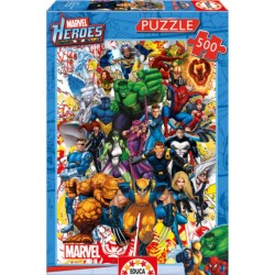 Puzzle Les héros de marvel