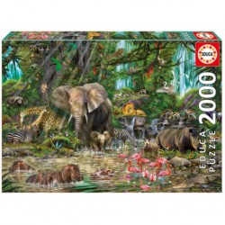 Puzzle Jungle africaine