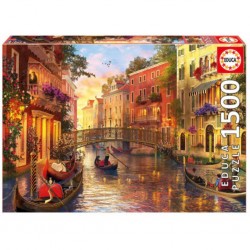 Puzzle Coucher de soleil a venise