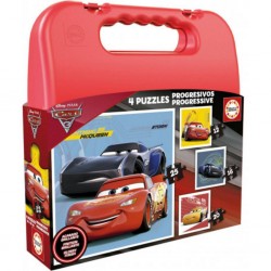 Malette puzzles progressifs cars 3