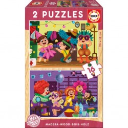 Puzzle Puzzle bois carnaval